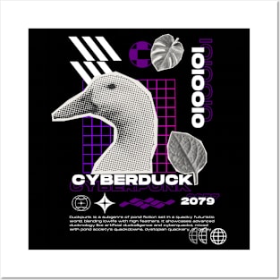 Cyberduck - Funny duck - Ugly Shirt Collecion Posters and Art